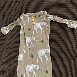 Posh peanut sleeper gown